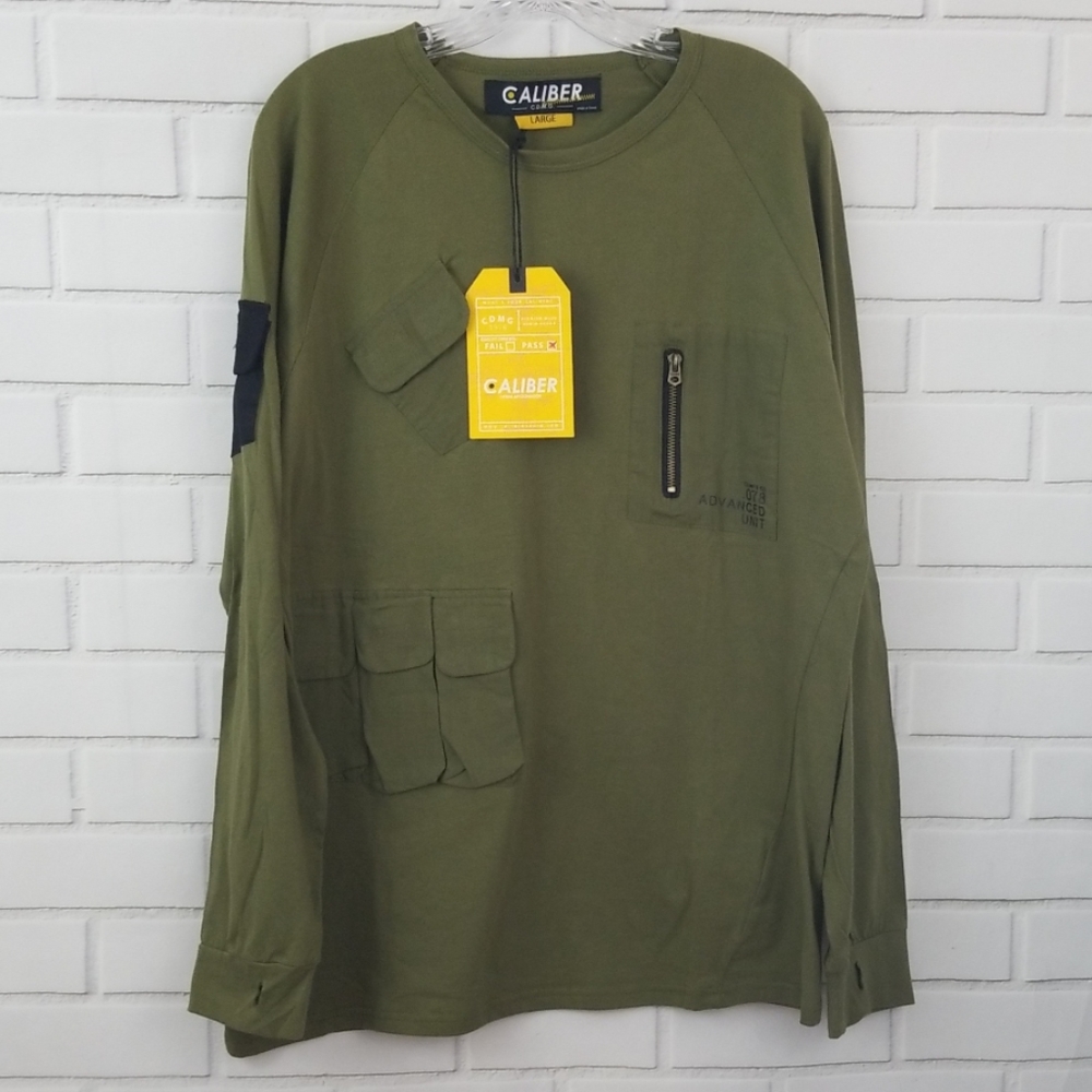 Caliber Denim Co Tactical Cotton Long Sleeve Tee